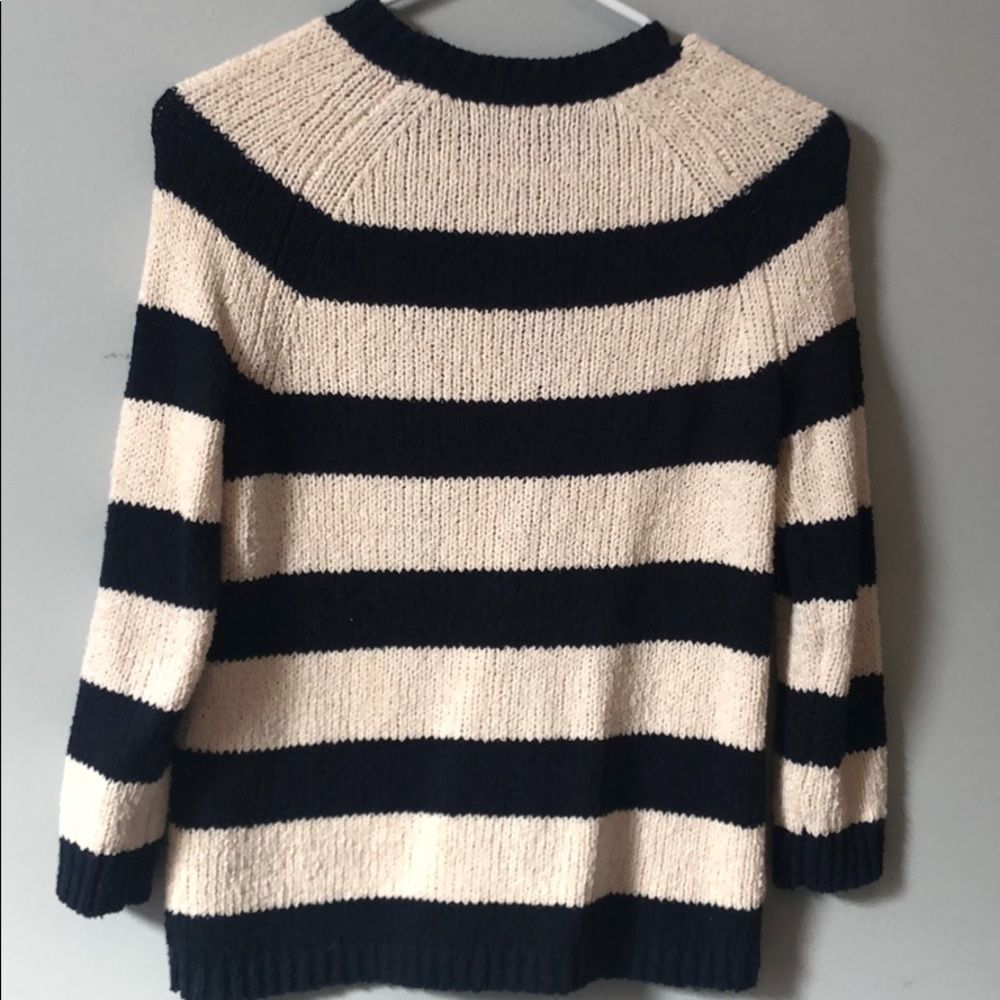 JCrew striped sweater - looser knit - Picture 4 of 6